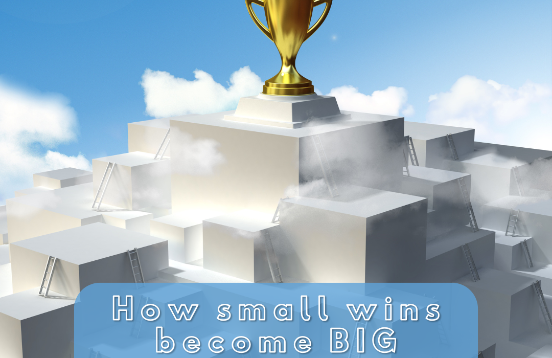 White and Blue Success Quotes Instagram Post