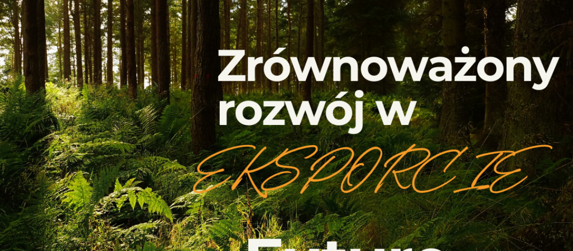 Zrównoważony rowzwój w eksporcie (1)