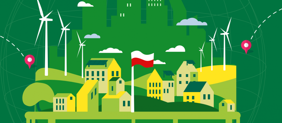 zielony